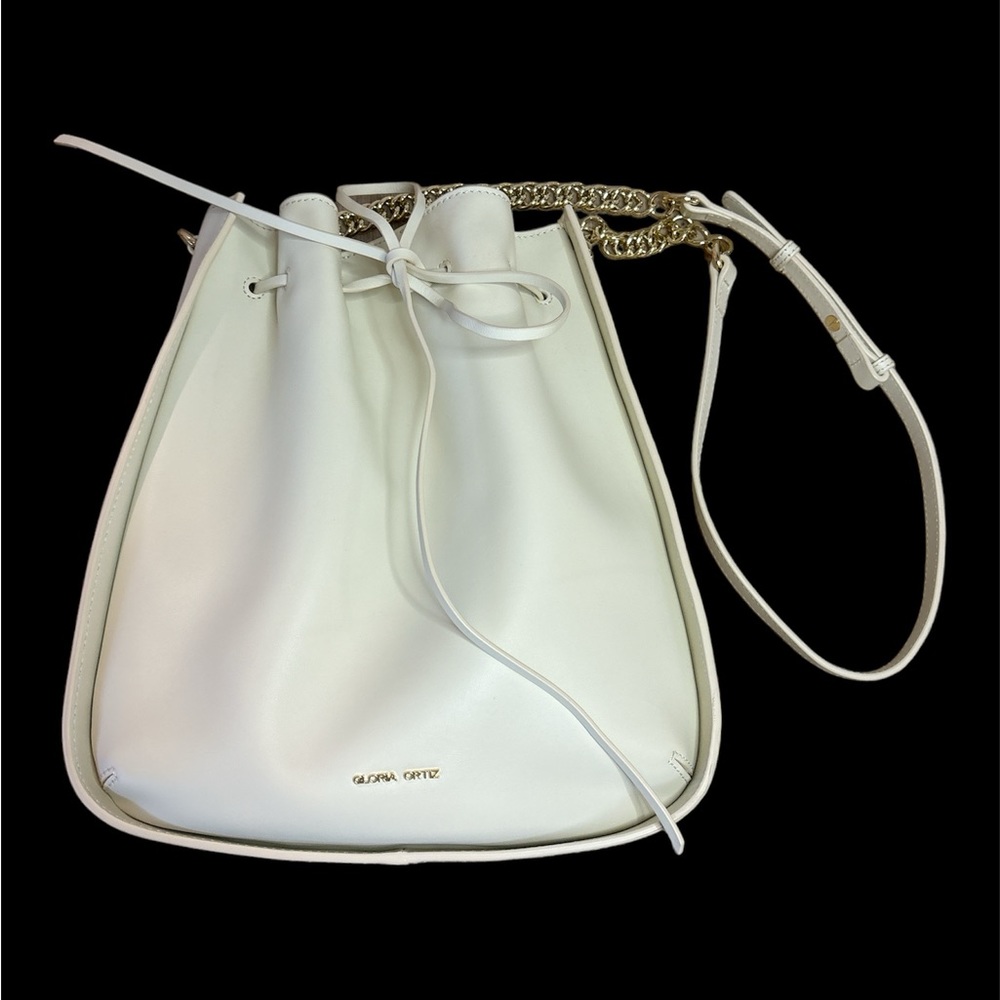 Gloria Ortiz beige crossbody bag